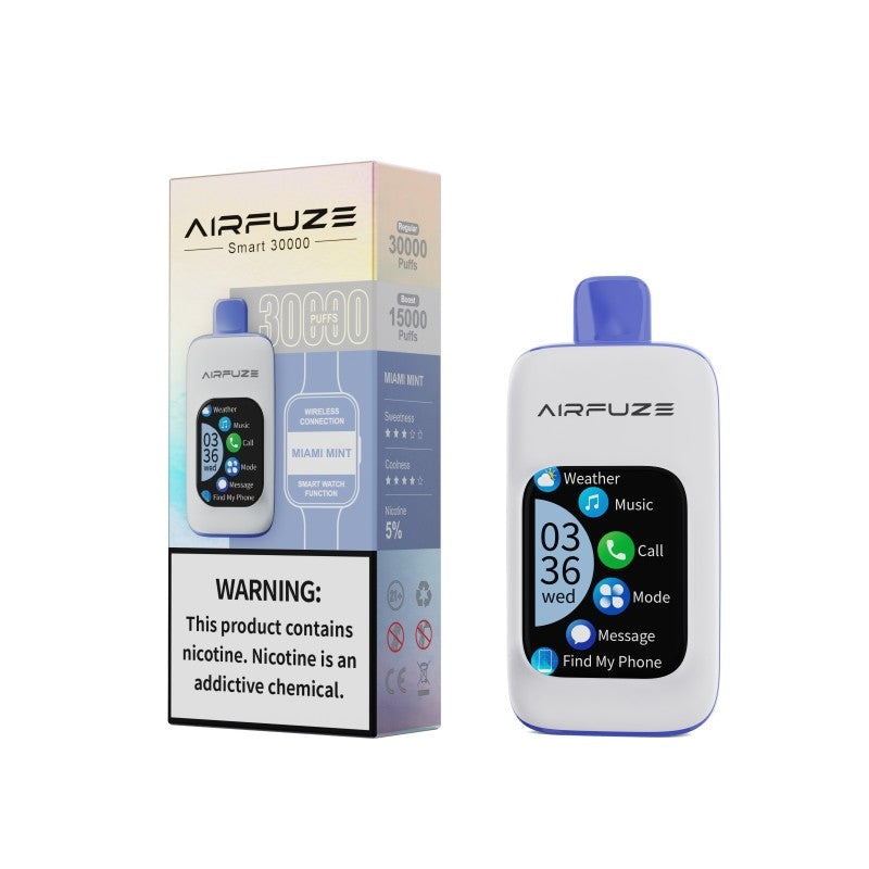 Airfuze 30K Disposable Vape 5% 20ml