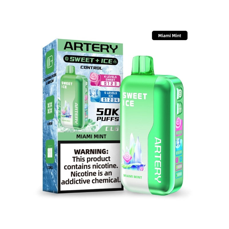 Artery CL6 Sweet & Ice Control 50K Disposable Vape 26ml 5%