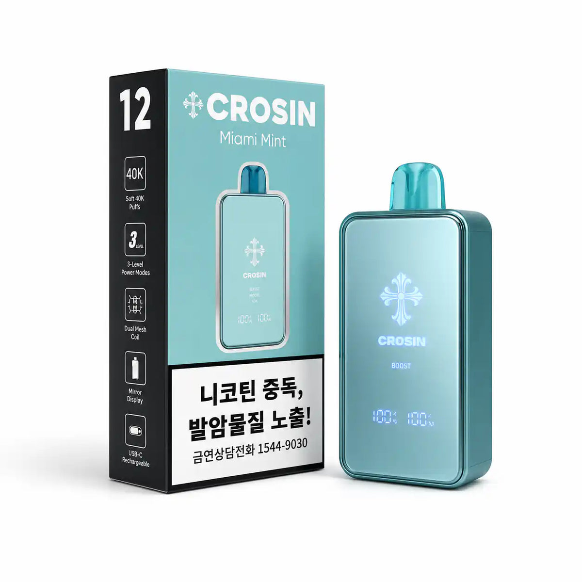 Miami Mint - Crosin 40k Disposable Vape