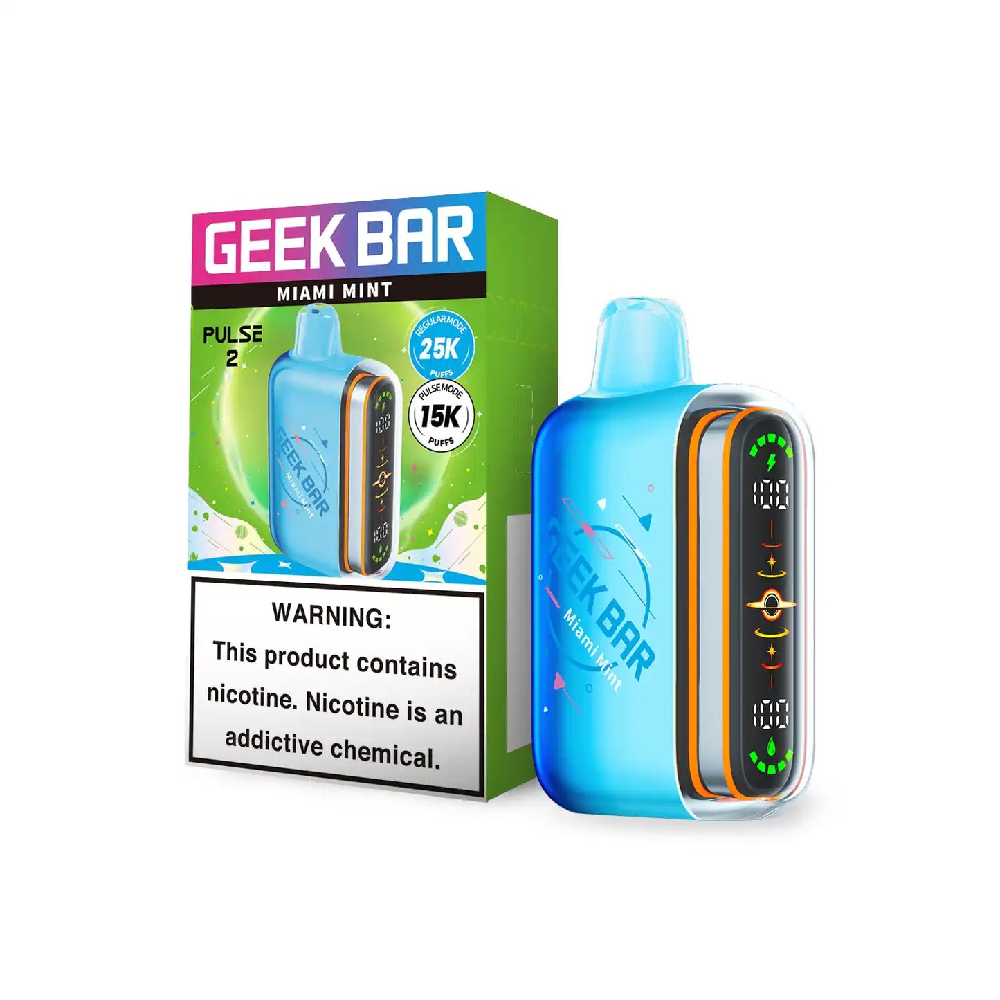 Miami Mint - Geek Bar Pulse 2 25K Disposable Vape
