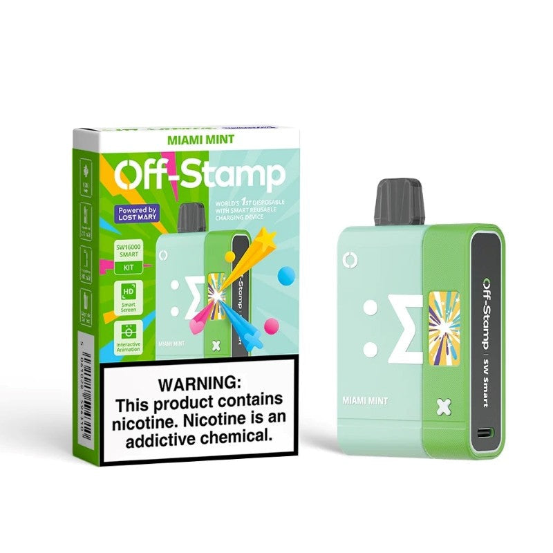 Off-Stamp SW16000 Einweg-E-Zigarette 17ml 5%