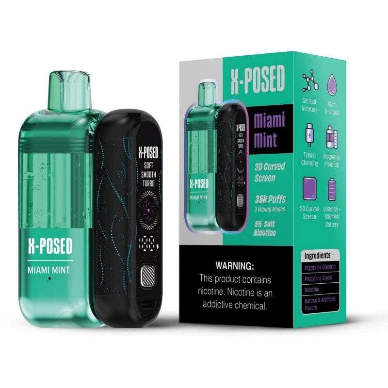 X-Posed 35K Disposable Vape 18ml 5%
