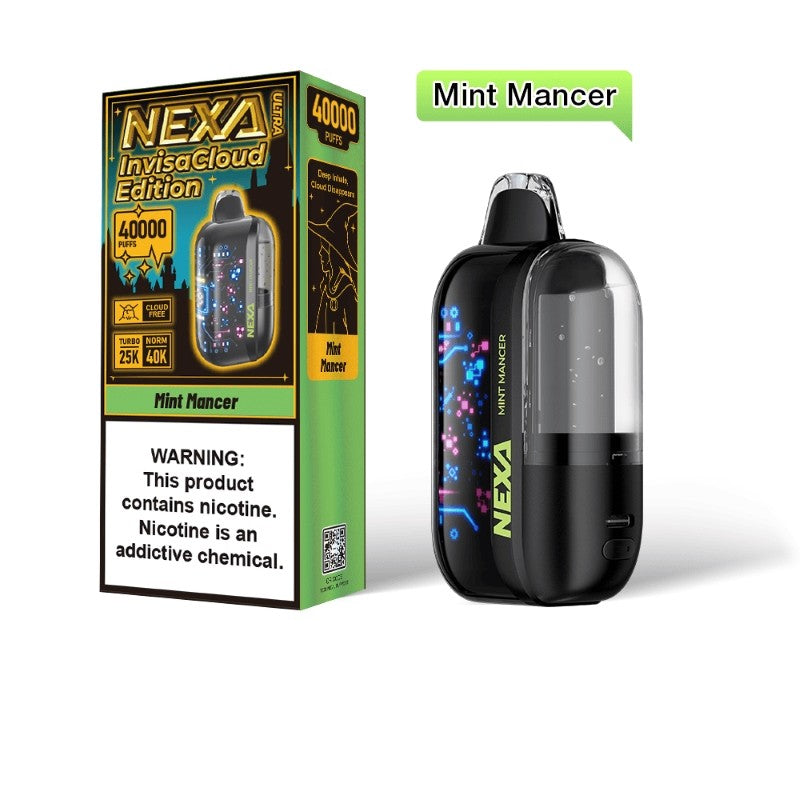 NEXA Ultra InvisaCloud 50K Edition Disposable Vape 20ml 5%