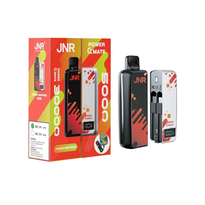 JNR PowerMate 30K Disposable Vape 19ml 5%