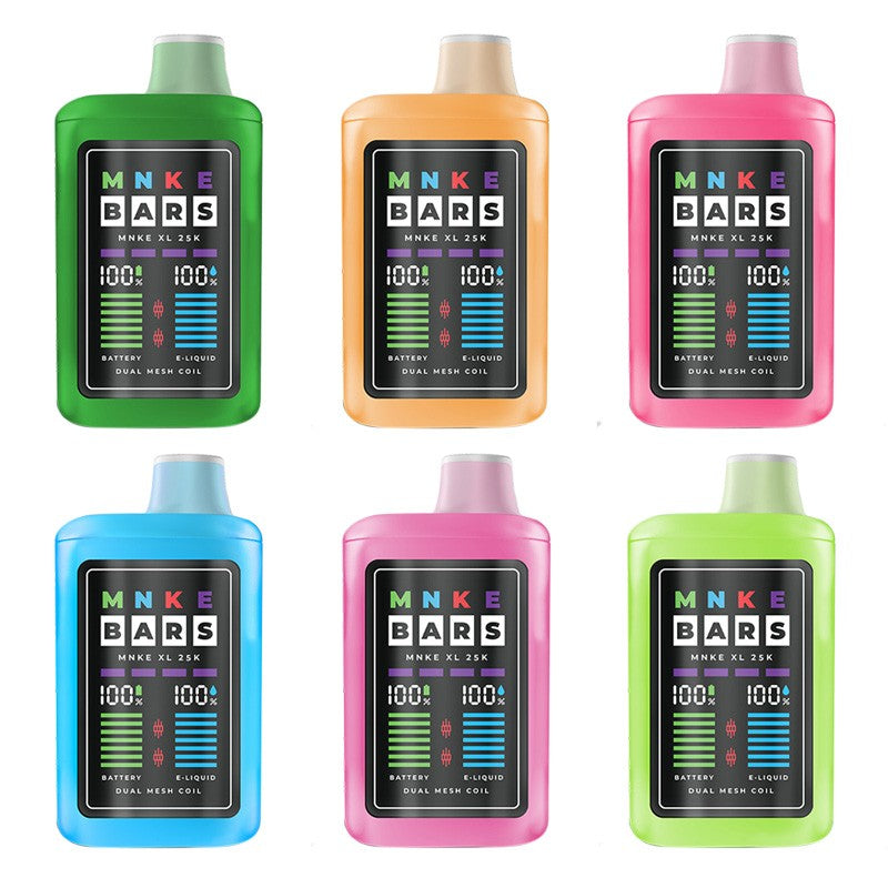 MNKE Bars XL 25K Disposable Vape 5%18m