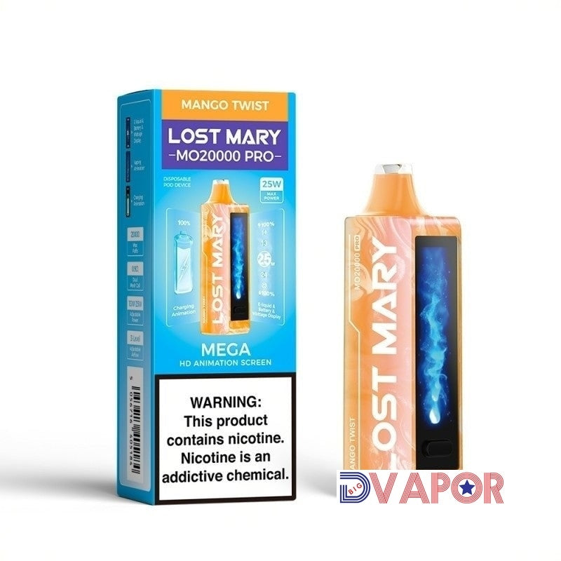 Lost Mary MO20000 Pro with Animated HD Screen