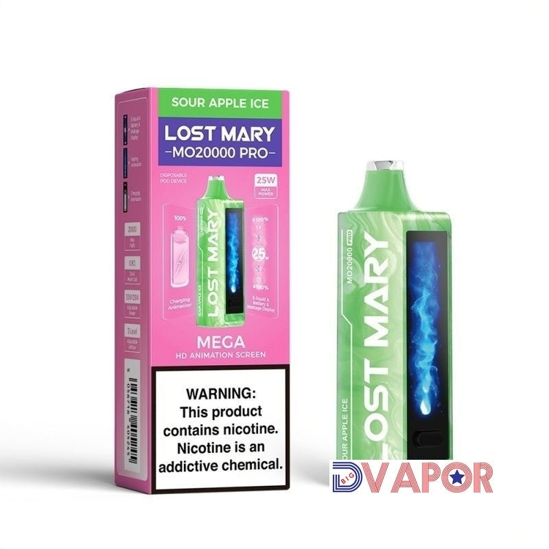 Lost Mary MO20000 Pro with Animated HD Screen
