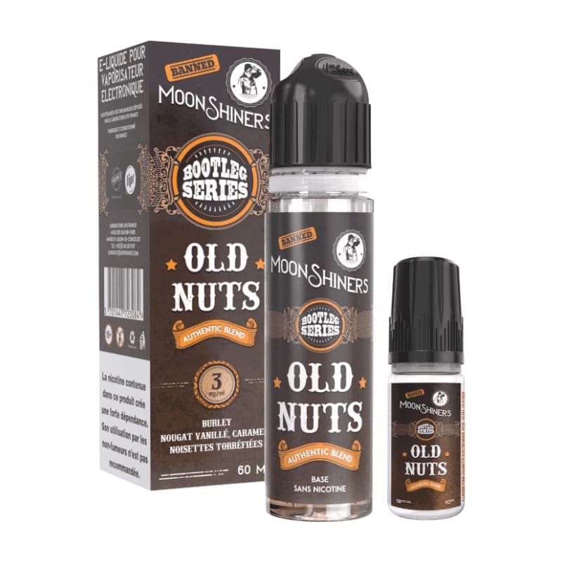 MOONSHINERS Bootleg Series Old Nuts - Packung E-Liquid 60ml