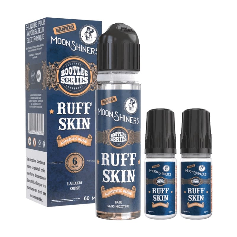 MOONSHINERS Bootleg Series Ruff Skin - Packung E-Liquid 60ml