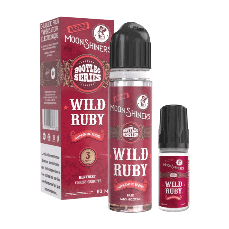 MOONSHINERS Bootleg Series Wild Ruby - Packung E-Liquid 60ml