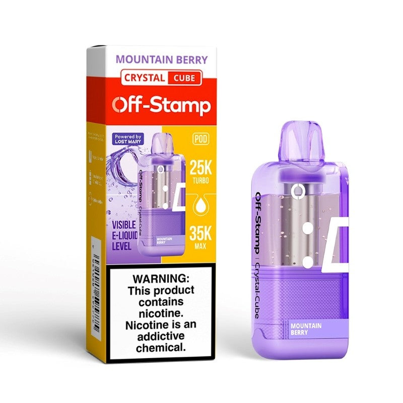 Off-Stamp X Cube Crystal Cube 35K Einweg-Pod 17ml 5%