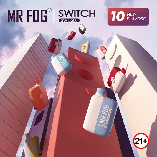 Mr Fog Switch 5500 Puffs Einweg-E-Zigarette