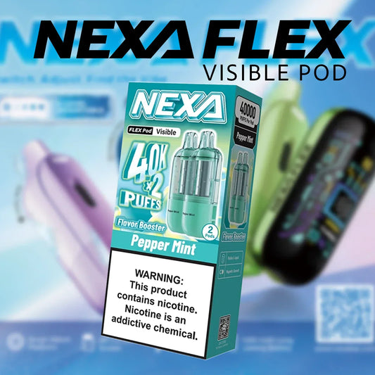 Nexa Flex 40k Puffs POD Einweg-Vape - Visible Edition