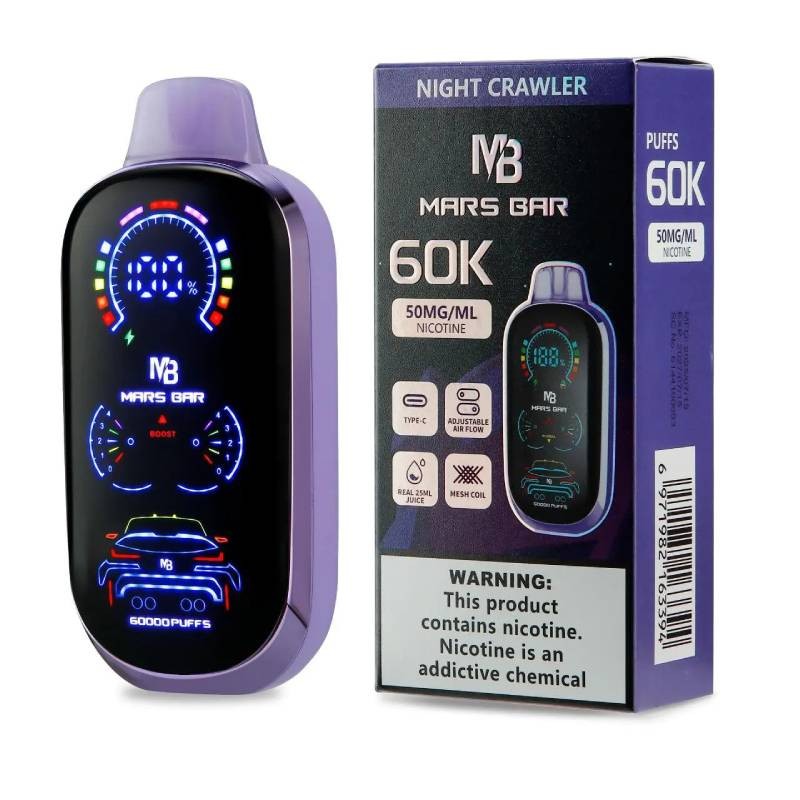Mars Bar 60K Disposable Vape 25ml 5%