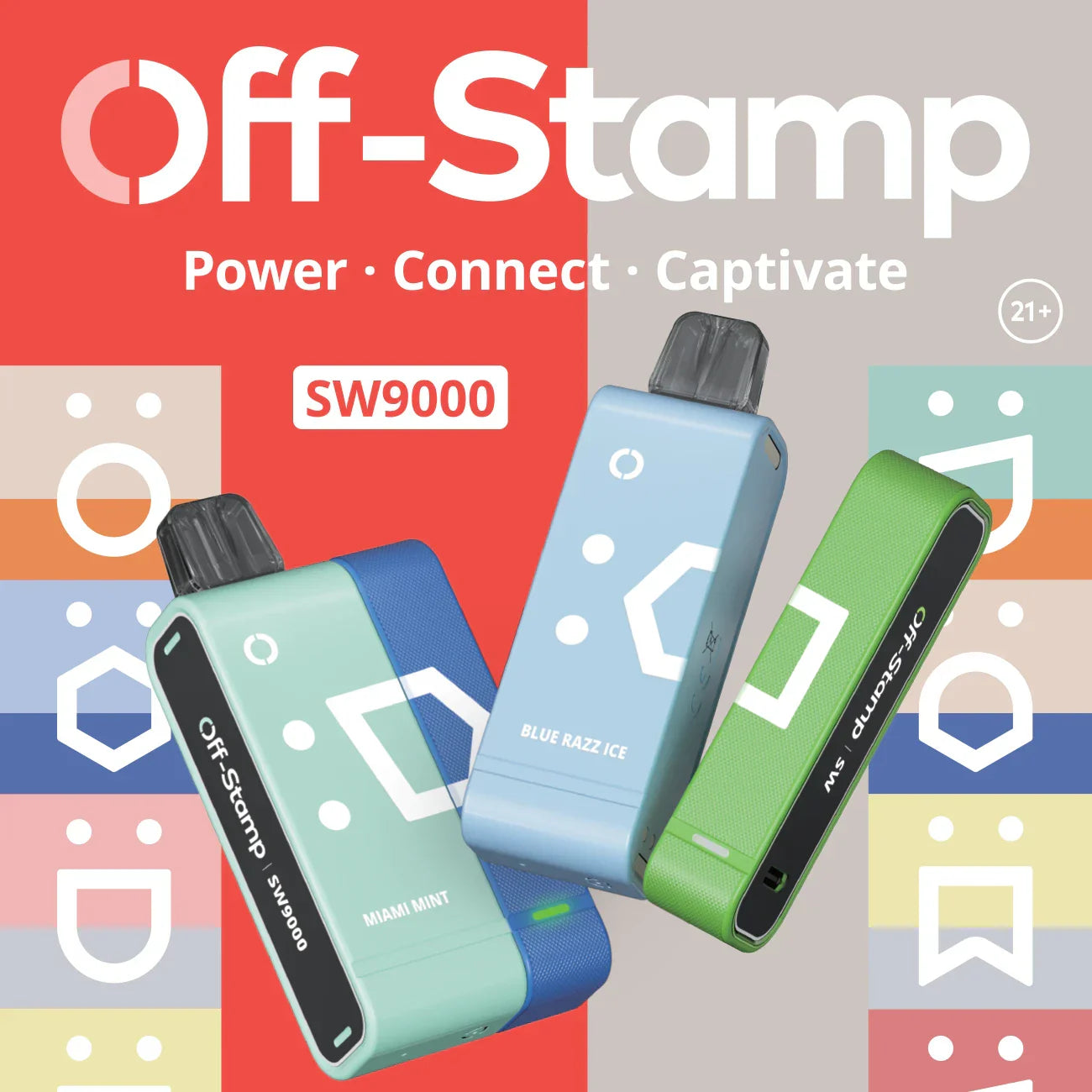 Off-Stamp SW9000 Kit (Akku + POD)