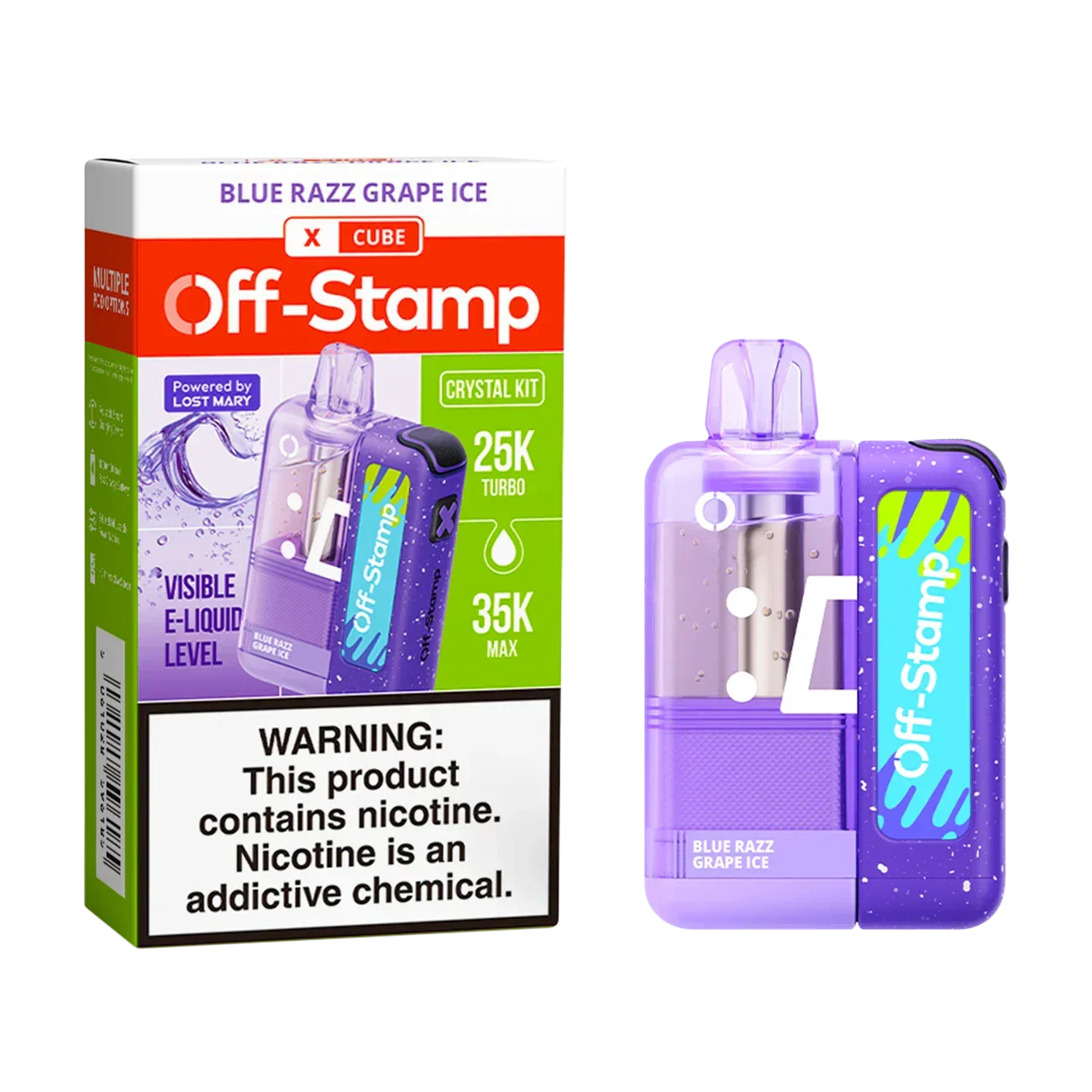 Off-Stamp X-Cube Kristall-Set 35k