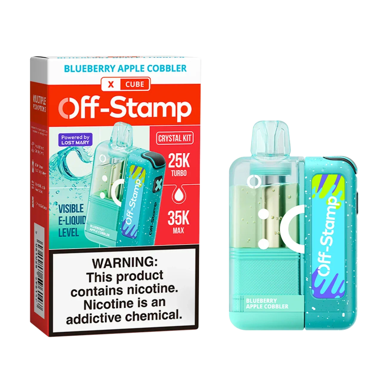 Off-Stamp X-Cube Kristall-Set 35k