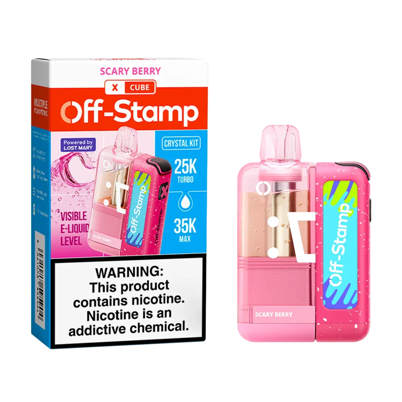 Off-Stamp X-Cube Kristall-Set 35k