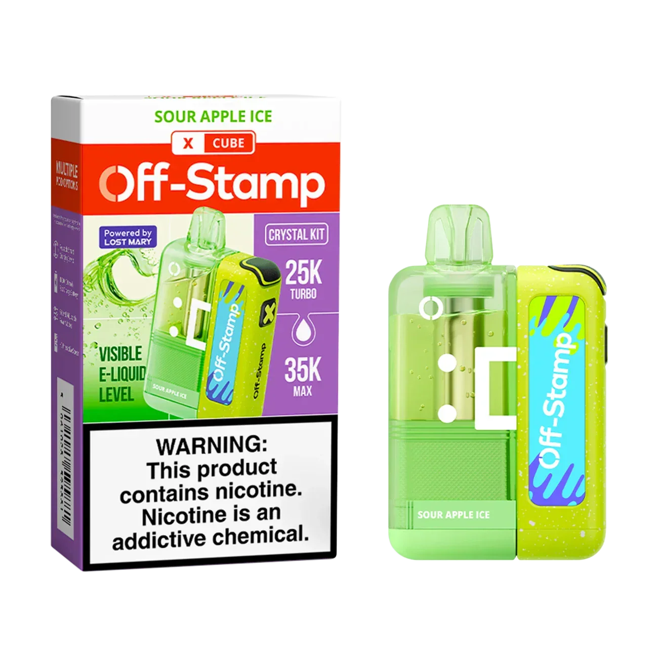 Off-Stamp X-Cube Kristall-Set 35k