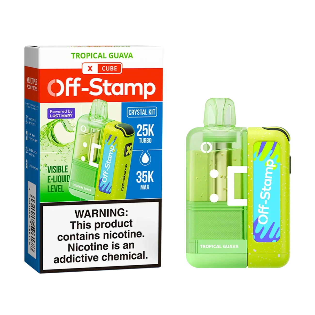Off-Stamp X-Cube Kristall-Set 35k