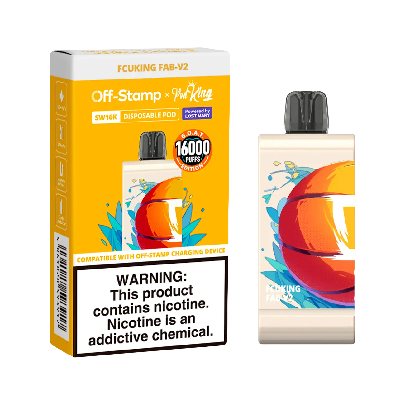 Off-Stamp X Pod King SW16000 POD (G.O.A.T. Edition)