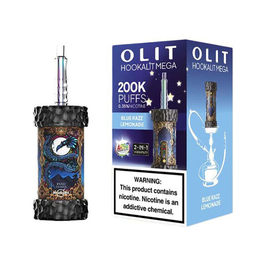 Olit Hookalit Mega 200000 Puffs Shisha Disposable Vape