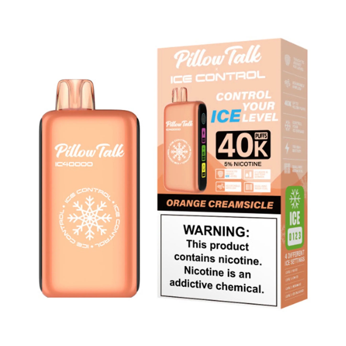 Pillow Talk Ice Control IC40000 Einweg-E-Zigarette