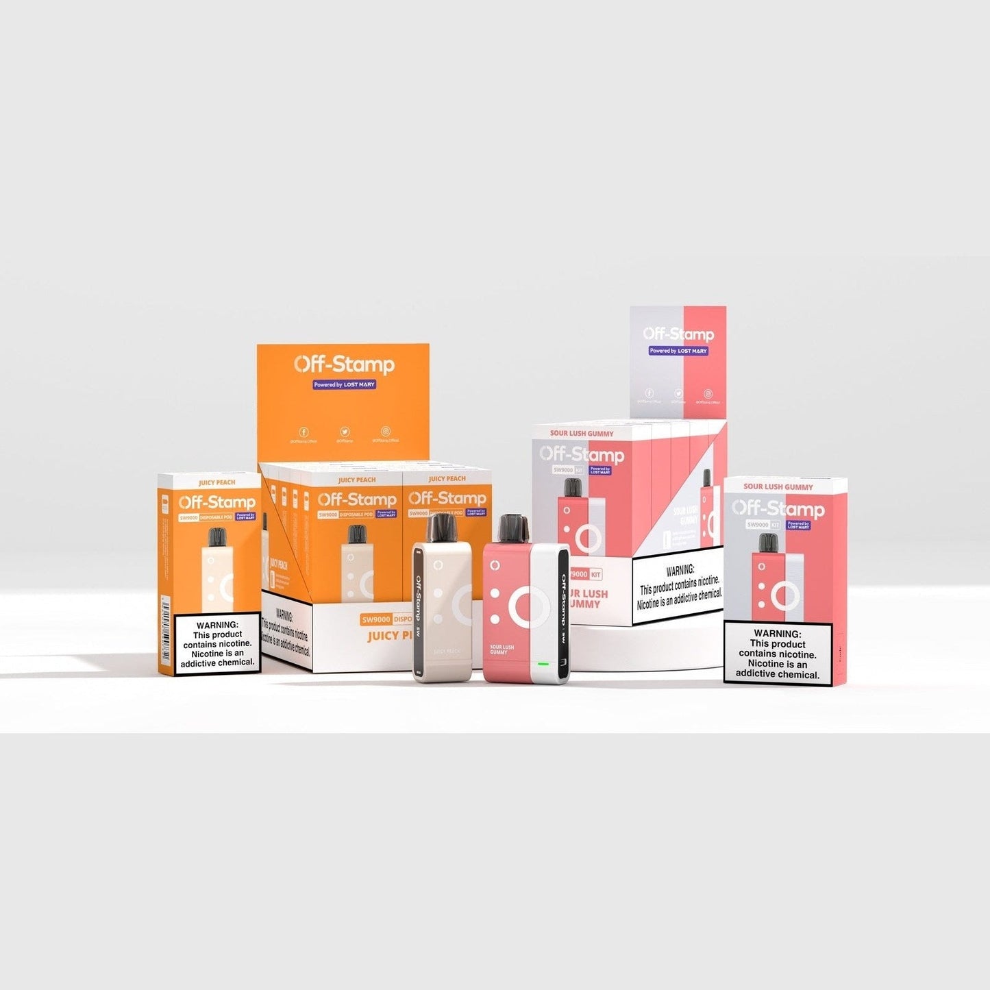 Off-Stamp SW9000 Disposable Full Kit by Lost Mary 5%