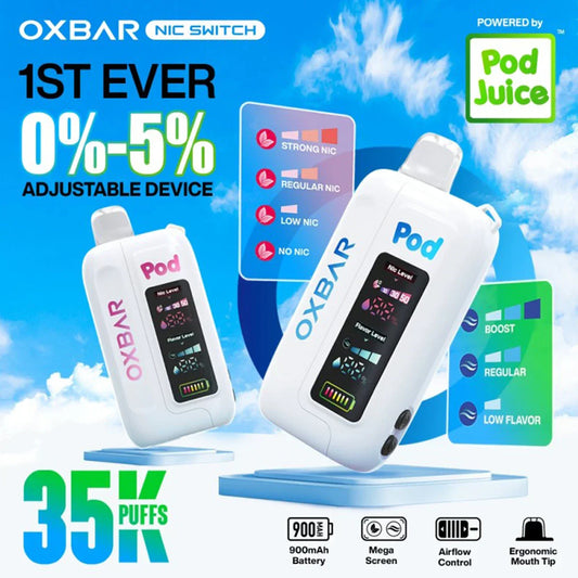Oxbar X Pod Juice Nic Switch 35K Einweg