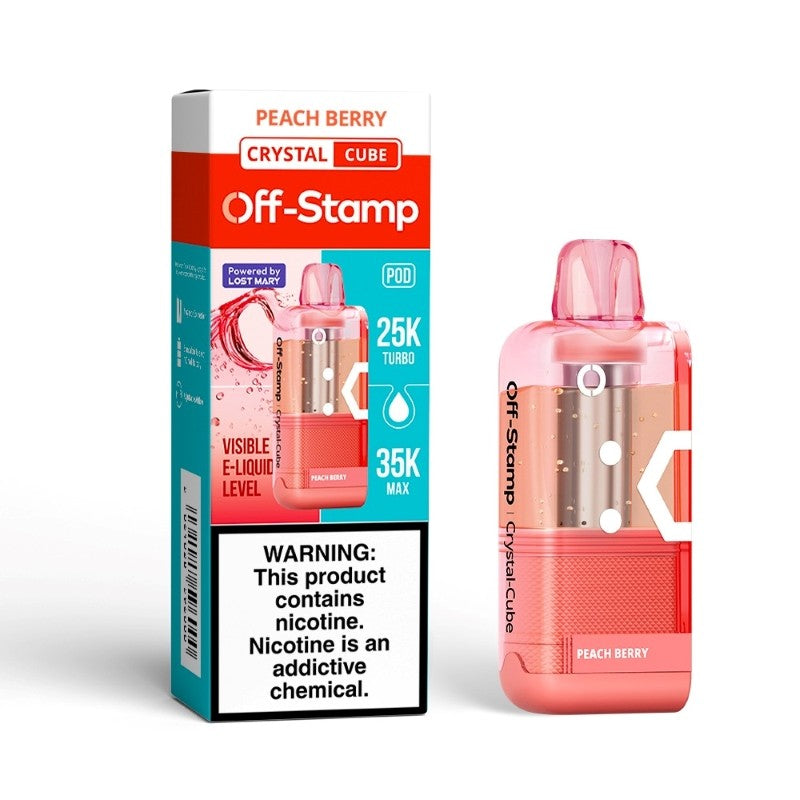 Off-Stamp X Cube Crystal Cube 35K Disposable Pod 17ml 5%