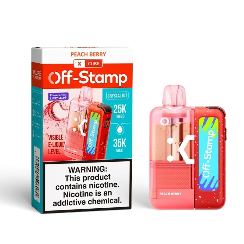 Off-Stamp X Cube Crystal Cube 35K Einweg-Vape 17ml 5%