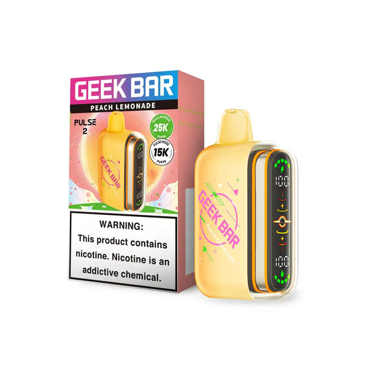 Peach Lemonade - Geek Bar Pulse 2 25K Disposable Vape