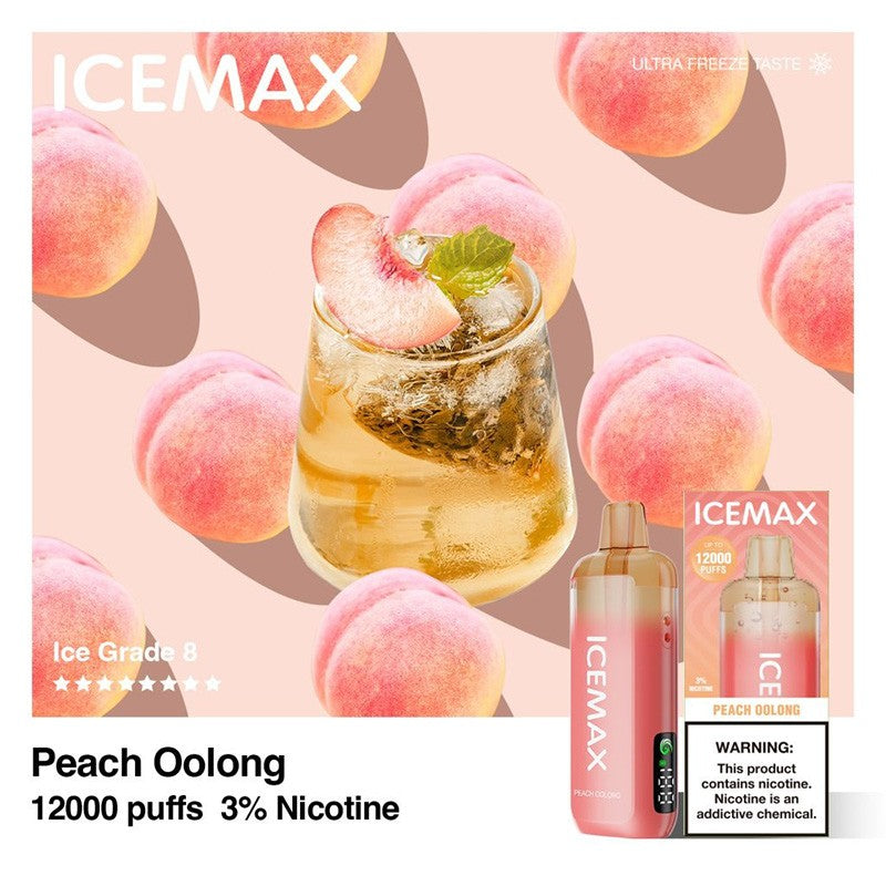 Icemax 12K Disposable Vape 10ml 3%
