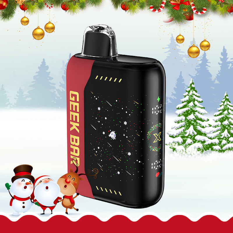 🎄 Geek Bar Pulse X 25K Weihnachtsedition Einweg-E-Zigarette 18 ml 5 %