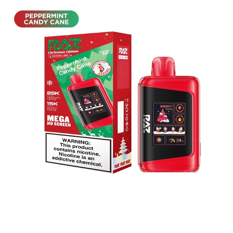 RAZ LTX 25K Weihnachtsedition Einweg-E-Zigarette 16ml 5%