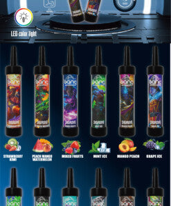 Bang 36000 Puffs Disposable Vape -650mAh Battery. 40ml E-liquid. Multiple Nicotine 12 Flavors