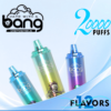Bang King Double Crystal 20000 Puffs Vape 20K Disposable Vape Pen E Cigarette Prefilled-500mAh Battery. 25ml E-liquid. Multiple Nicotine 12 Flavors