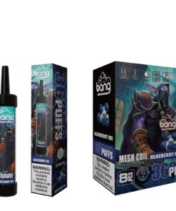 Bang 36000 Puffs Disposable Vape -650mAh Battery. 40ml E-liquid. Multiple Nicotine 12 Flavors