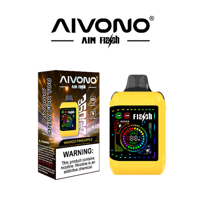 AIVONO Aim Flash 35000 PuffsDisposable Vape 28ml 850mAh 15 Flavors
