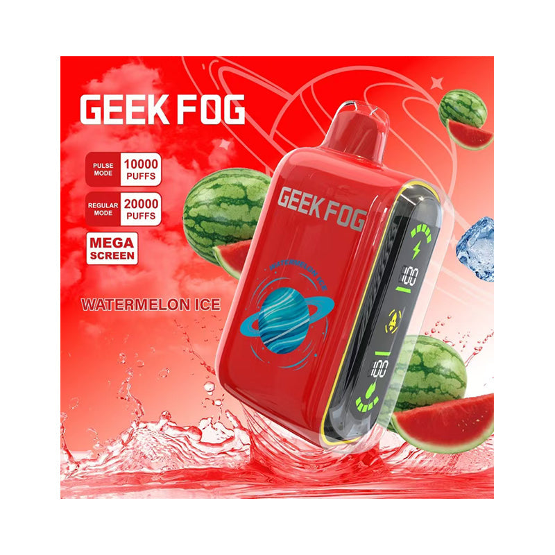 Geek Fog Pulse 20K Kit 25ml 25 ml 12 Flavors