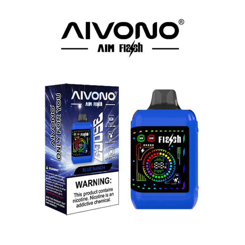 AIVONO Aim Flash 35000 PuffsDisposable Vape 28ml 850mAh 15 Flavors