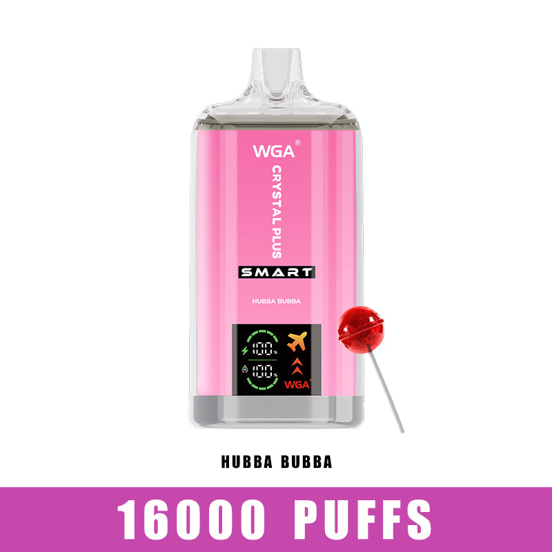 WGA Crystal Plus 16000 Puffs Disposable Vape 27ml 650mAh 12 Flavors