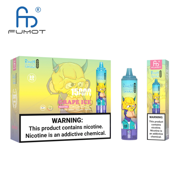 Randm Tornado 15000 Puffs Disposable Vape  25ml 850mah 41 Flavors