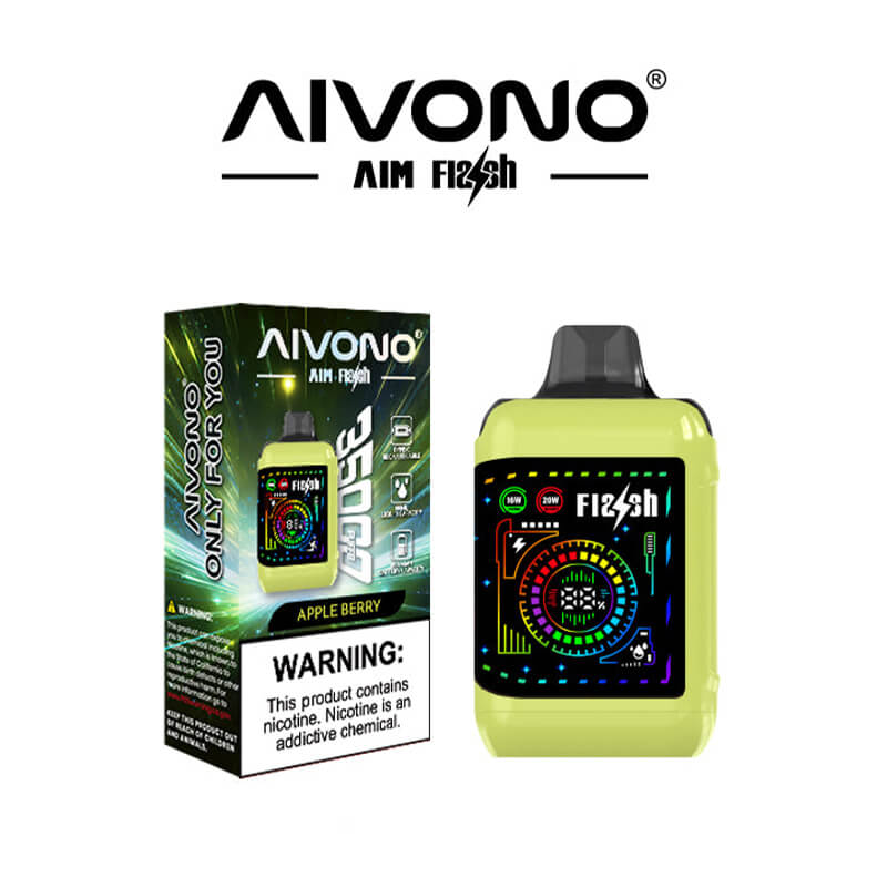AIVONO Aim Flash 35000 PuffsDisposable Vape 28ml 850mAh 15 Flavors