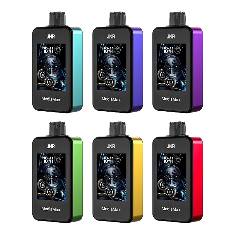 JNR Media Max 40000 Puffs 5% Nicotine Disposable Vape 21ml 1000mAh 16 Flavors
