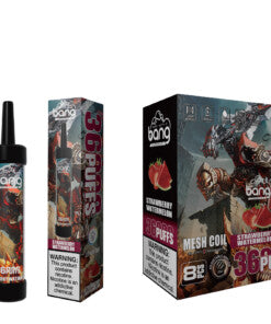 Bang 36000 Puffs Disposable Vape -650mAh Battery. 40ml E-liquid. Multiple Nicotine 12 Flavors