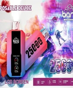 Bang 25000 Puffs Vape 25K Disposable Vape Pen E Cigarette Prefilled 30ml 650mAhDisposable Vape 12 Flavors