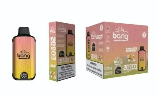 Bang 20000 Puffs LED Display Disposable Vape Bang King Double Crystal 20000 Puffs Vape 20K Disposable Vape Pen E Cigarette Prefilled-650mAh Battery. 25ml E-liquid. Multiple Nicotine 12 Flavors