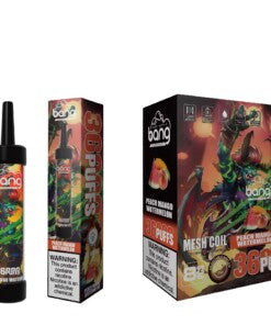 Bang 36000 Puffs Disposable Vape -650mAh Battery. 40ml E-liquid. Multiple Nicotine 12 Flavors