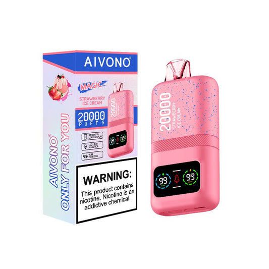AIVON0 Magic 20000 Puffs Disposable Vape 26ml 15 Flavors